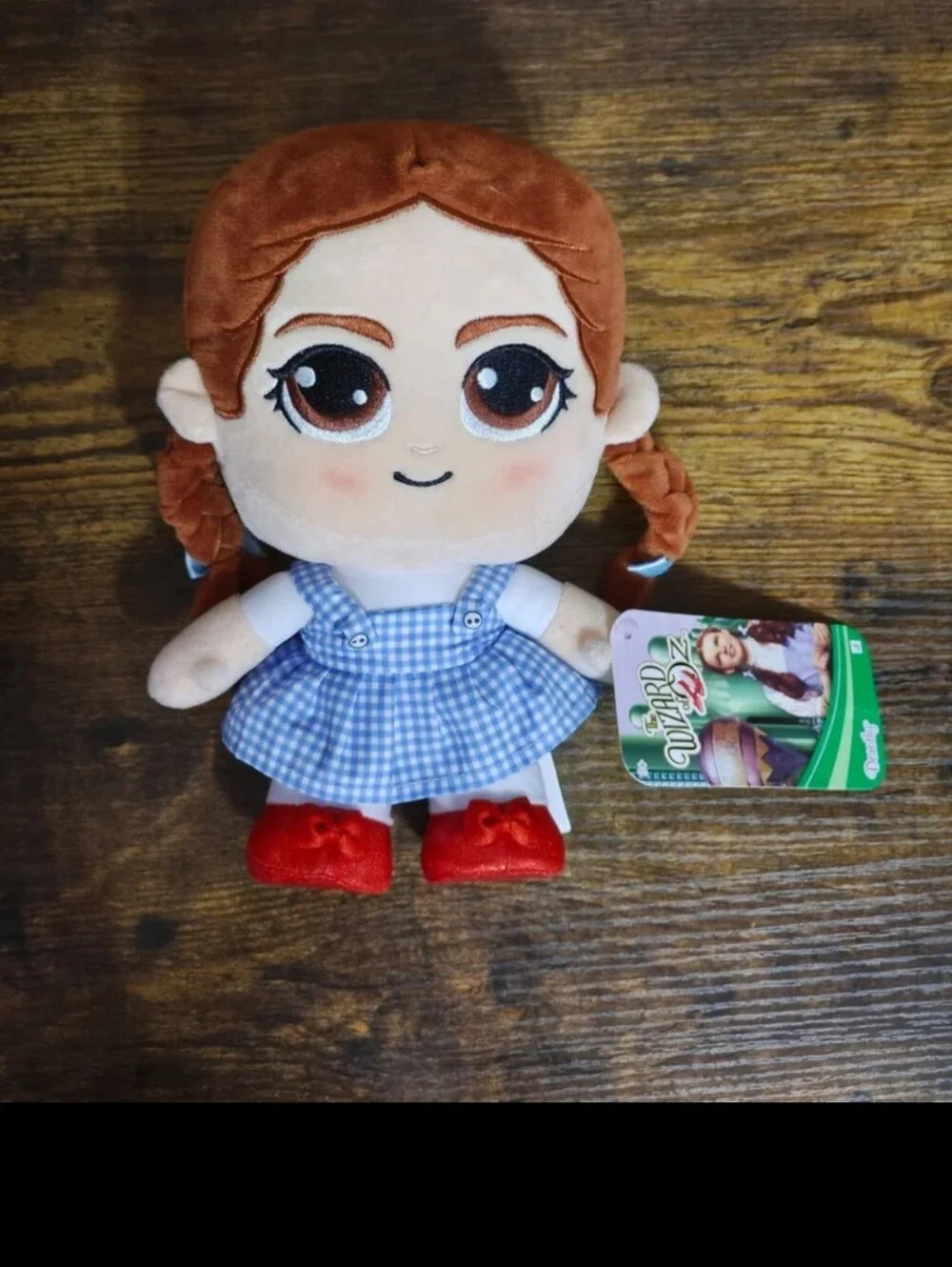 2025 Jazwares Warner Bros. Wizard of Oz Dorothy Soft Plush New With Tags